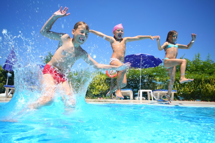 Profiter du parc aquatique du camping